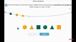Brics Math competition practice puzzle || Beads and Properties solutions
