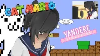 YANDERE JUEGA AL CAT MARIO (Loquendo) Yandere Simulator