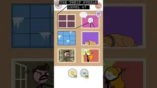 THE THEIF PUZZLE LEVEL 67 HOW TO CROSS ? #shorts #gamingvideo #theifpuzzle #level67 #puzzlesolving