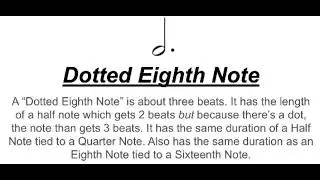 Dotted Eighth Note