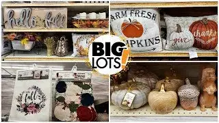 BIG LOTS * FALL HOME DECOR *  SHOP WITH ME 2019