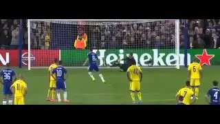 ОСКАР ГОЛ! Челси 2   0 Маккаби Обзор Матча  Лига Чемпионов  16 09 2015