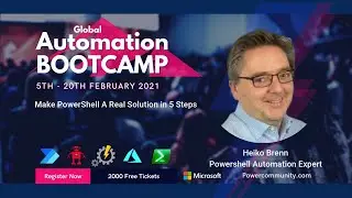 Make PowerShell A Real Solution in 5 Steps - Powershell Saturday Bootcamp 2021