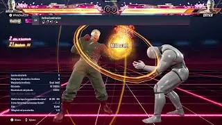 Tekken 8 Bryan Fury Move List(Season 2)