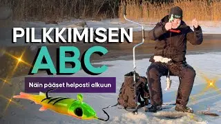 Pilkkimisen ABC - Aloita pilkkiminen helposti - Turvallisuus, varusteet, paikat & tekniikat - Ahven