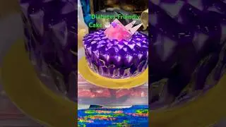Jamun Flavour Cake 😍 Low Sugar & Healthy | Custom Cake #shortsyoutube
