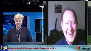 Aine Duffy Irishwebtv com talks to Brendan Monaghan Musician, Songwriter and Entertainer