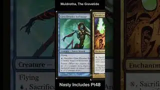 MTG Commander Nasty Includes Pt48 Muldrotha, The Gravetide #magicthegathering #mtg #shorts #short