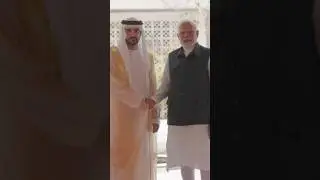 Sheikh Hamdan Fazza Dubai Crown Prince Deputy PM Along With Indian Prime Minister Narendra Modi