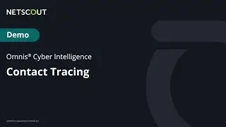Demo: Contact Tracing with Omnis Cyber Intelligence