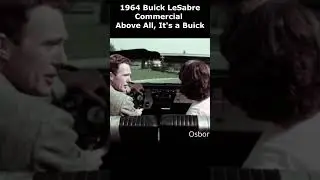 Рекламный ролик Buick LeSabre 1964 года. Прежде всего, это Buick. #Buick #werbung #advert #public...