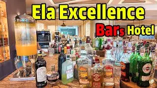 Inside the Luxury Bar of Ela Excellence Belek | Premium Drinks & Elegant Vibes | 5-Star Drink