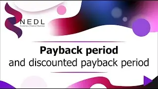 Payback period and discounted payback period (Excel)
