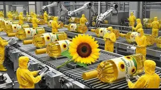 Inside the World’s Largest Sunflower Oil Factory – Complete Production Process