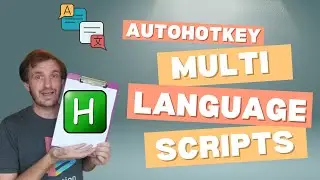 AutoHotkey - Make Scripts With Multi-Language Support / UniCode Bom