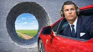 How much tape can stop a super car game video