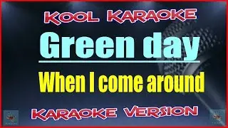 Green day - When I come around (karaoke version) AVT