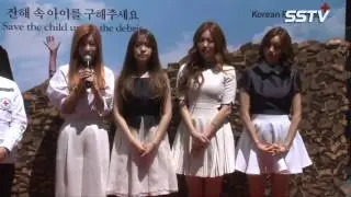 [SSTV 영상] 걸스데이, &ldquo;네팔 지진 이재민 도와주세요&rdquo;