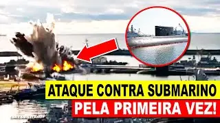 🔥Ucr&acirc;nia ATACA submarino bal&iacute;stico classe Kilo da R&uacute;ssia pela primeira vez na hist&oacute;ria - R&uacute;ssia NEGA