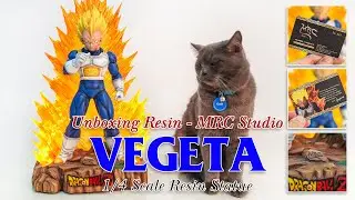 UNBOX RESIN - MRC Studio - VEGETA 1/4 Scale Resin Statue
