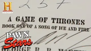 Ограниченное издание книги с автографами &laquo;Игры престолов&raquo; (16-й сезон) | Pawn Stars
