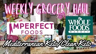MEDITERRANEAN DIET GROCERY HAUL | IMPERFECT FOODS & WHOLE FOODS | NICOLE BURGESS