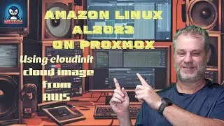 Install Amazon Linux AL2023 on Proxmox 8.x