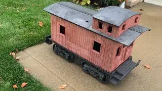 FESCO Toybox Caboose Conversion & Build - N&W #7 - Blueberry Railroad - Geneva, Ohio