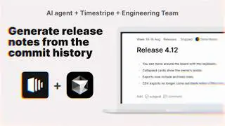 Generate release notes from the commit history