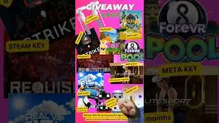VR April Giveaway #contests #vrgiveaway #metaquestvr #steamvr #pcvrgaming #vrgaming #metaverse