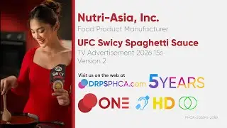UFC Swicy Spaghetti Sauce TV Ad 2026 15s (Philippines, Version 2) [CC/HD/ST]