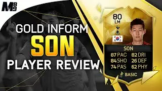 FIFA 16 IF SON REVIEW (80) FIFA 16 Ultimate Team Player Review + In Game Stats