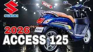 2026 Suzuki Access 125 with Explosive Features! You will be surprised to see!