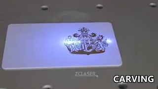 Pet & PVC UV laser marking and carving