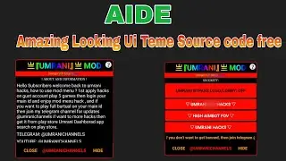 Aide mod menu source code best ui theme