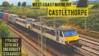 Trains at: CASTLETHORPE, WCML (over 4 days)