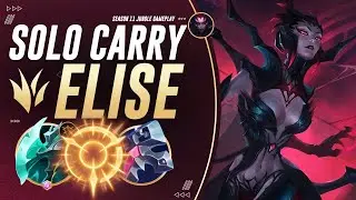 Elise Is The PERFECT Jungler To Solo Carry Games In Season 11! | Challenger Gameplay Guide
