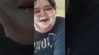 Actor/Author Janelle Rae Moore Shaving