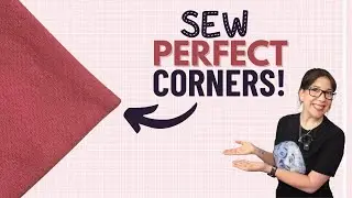 Sew Perfect Corners! Easy Sewing Hack for Crisp Points!