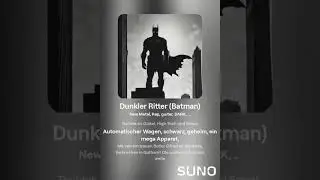 Dunkler Ritter (Batman) - Denni Rauch & SUNO