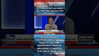 Charlie Kirk -Greg Gutfeld and Jessica Tarlov argument #charliekirk #foxnews #trump #politics