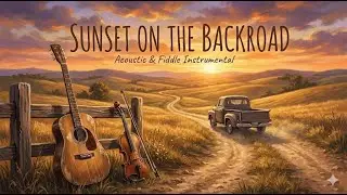 SUNSET ON THE BACKROAD | RELAXING COUNTRY INSTRUMENTAL