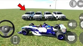 F1 car + New Fortuner Car - in Indian Bike Driving 3D -  Secret Cheat Code 🤫