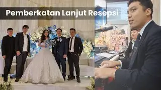 VLOG Live Perform Pemberkatan & Resepsi Weddingan