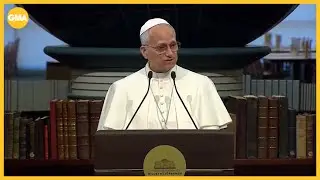 Pope Leo delivers message of unity on 1st foreign trip