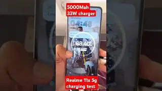 Realme 11x 5g charging test 🔥 #shorts #smartphone #realme11x5g