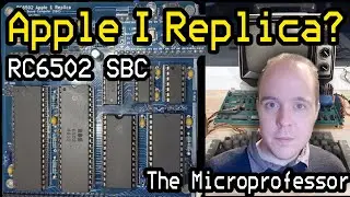 Apple 1 Replica SBC! RC6502 Building and Testing