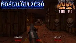 DOOM: Nostalgia Zero episode 2 w/ Unseen Evil mod blind playthrough most secrets - 4K