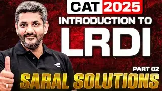 CAT 2025: The #1 Logical Reasoning & Data Interpretation Session 02 🔥