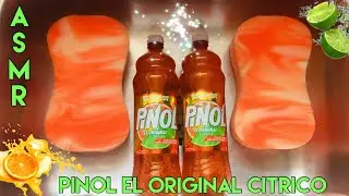 ASMR 🍊 PINOL EL ORIGINAL CITRICO - STRICLY SUDS 💚🧡